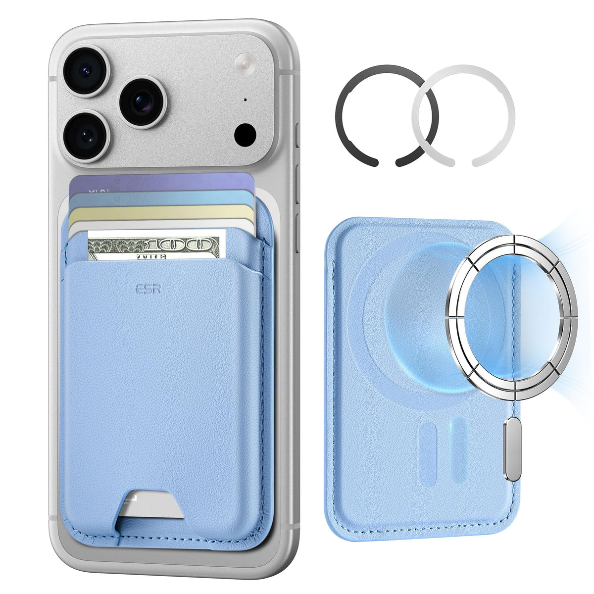 ESR for MagSafe Wallet, 5 Card Holder for Phone Case, RFID Blocking