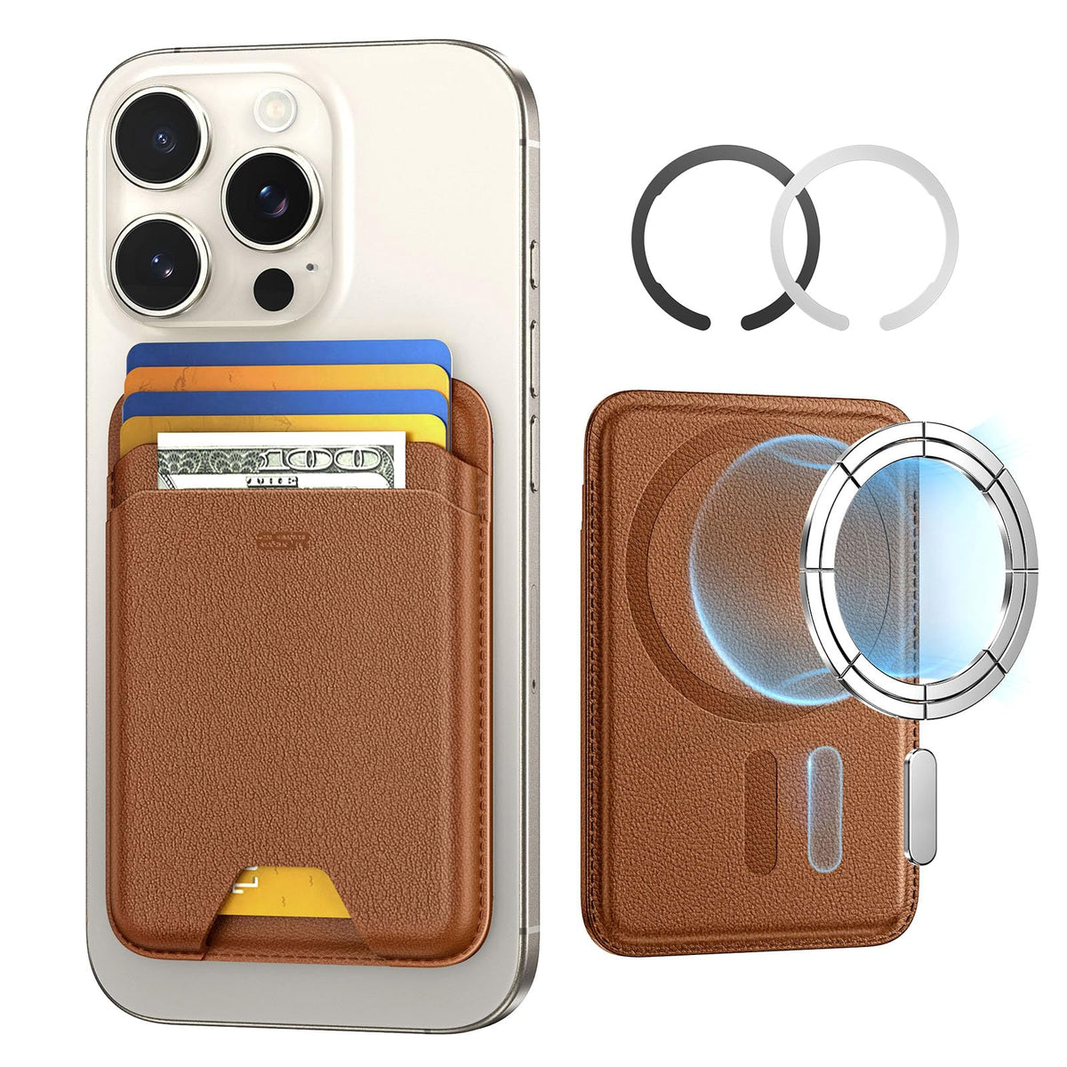 ESR for MagSafe Wallet, 5 Card Holder for Phone Case, RFID Blocking
