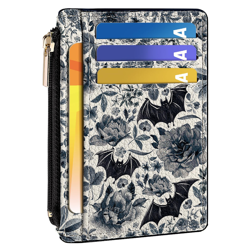 Tipmile Womens Credit Card Holder Wallet, Small Slim RFID Blocking Sleeve