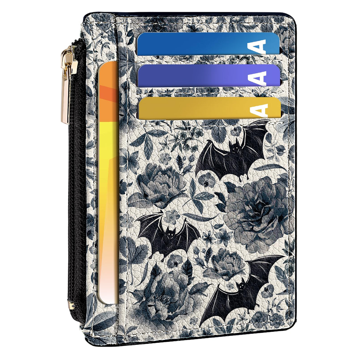 Tipmile Womens Credit Card Holder Wallet, Small Slim RFID Blocking Sleeve