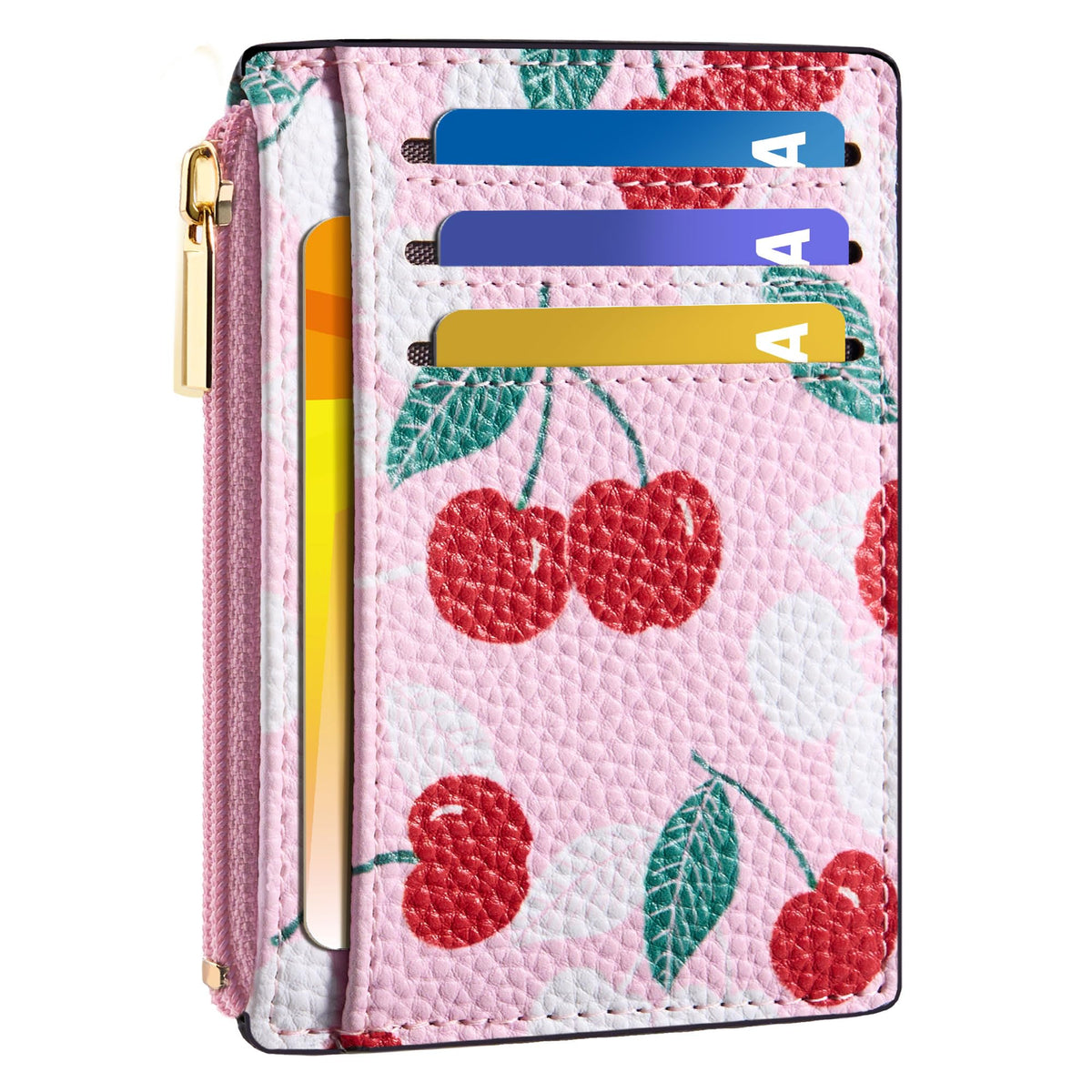 Tipmile Womens Credit Card Holder Wallet, Small Slim RFID Blocking Sleeve