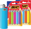 BIC Maxi Pocket Lighters, Dependable, Long-Lasting, 10-Pack, Assorted
