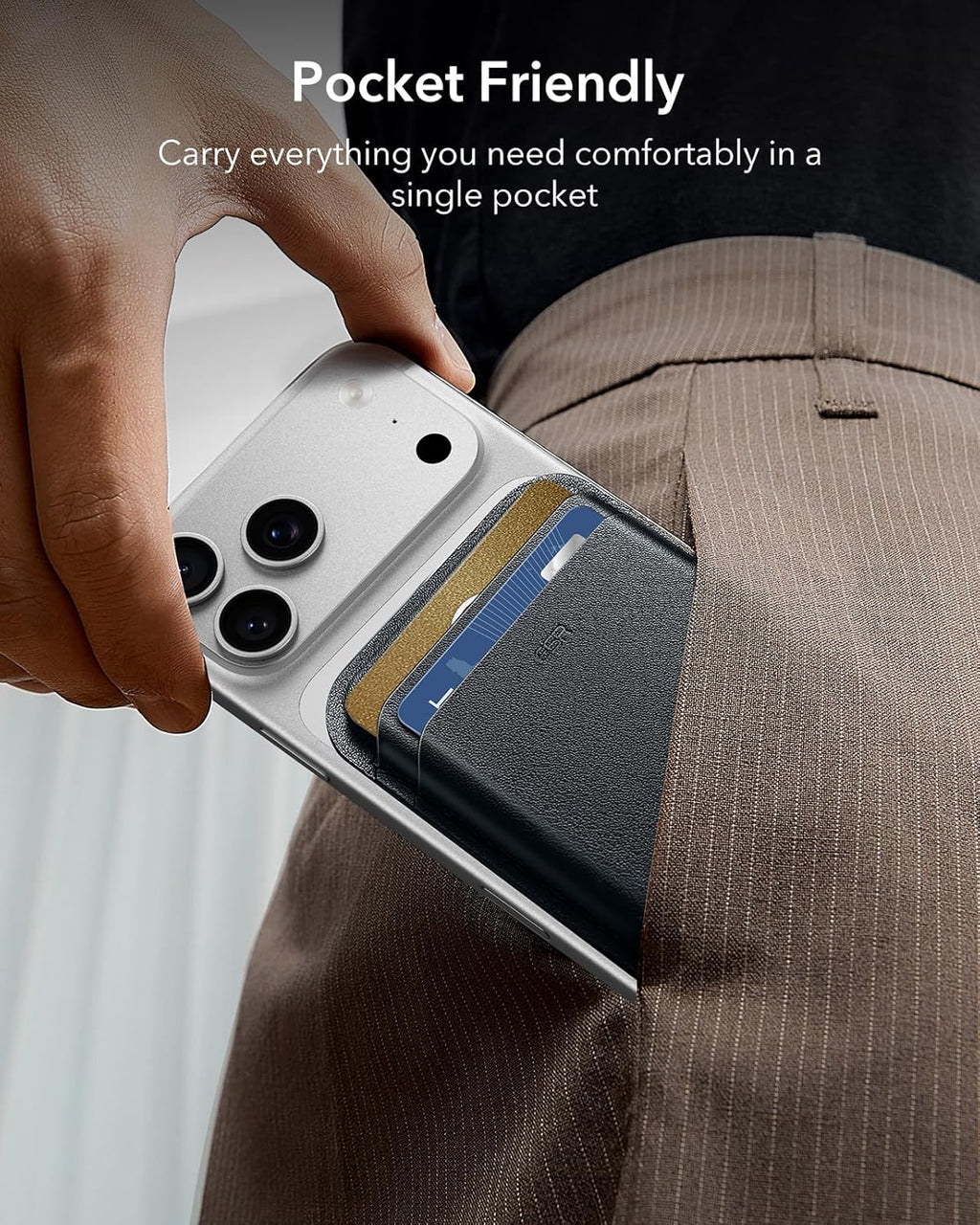 ESR for MagSafe Wallet, 5 Card Holder for Phone Case, RFID Blocking