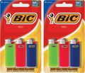 BIC Mini Lighter, Assorted Colors, 6-Pack (Packaging Varies)