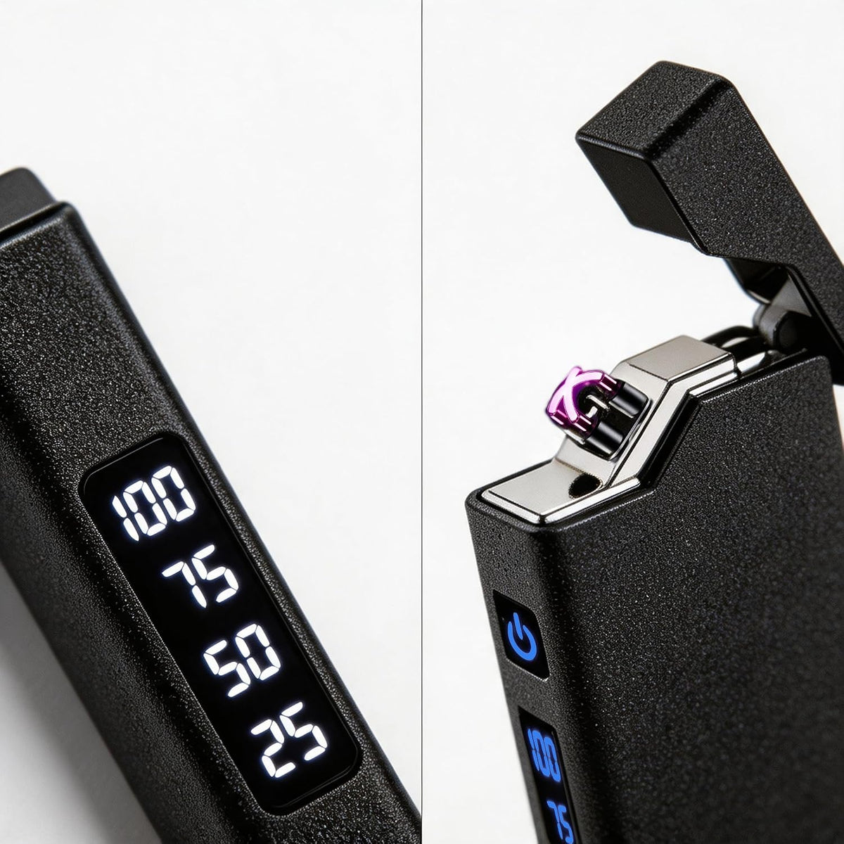 Personalized Photo Plasma Arc Lighter Flameless Windproof Electric Lighters