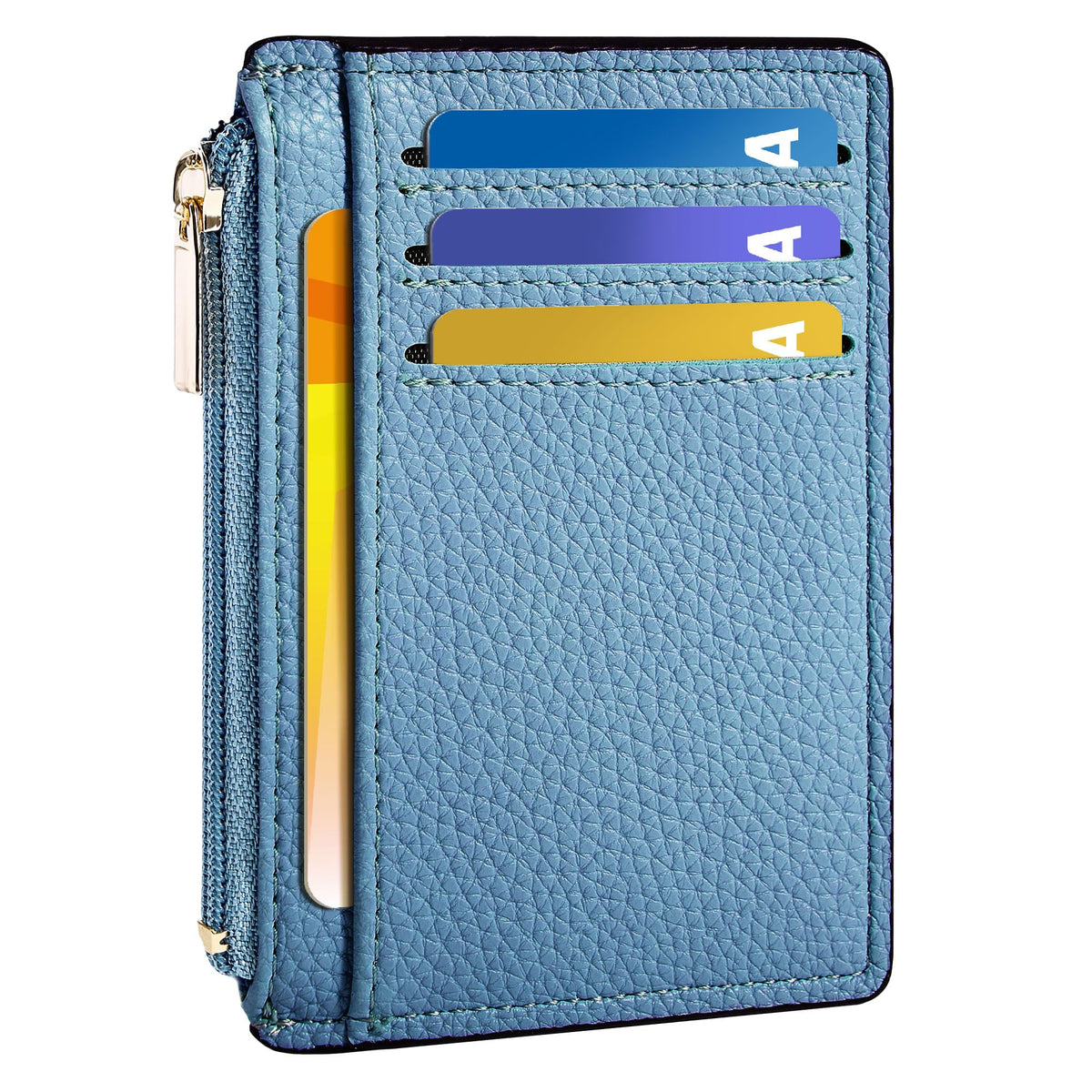 Tipmile Womens Credit Card Holder Wallet, Small Slim RFID Blocking Sleeve