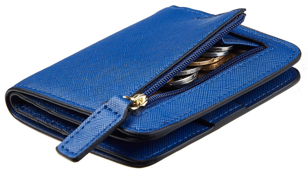 Toughergun Women’s Small Slim Leather Wallet with RFID Protection, Compact Bifold Mini Purse with Clear ID Window