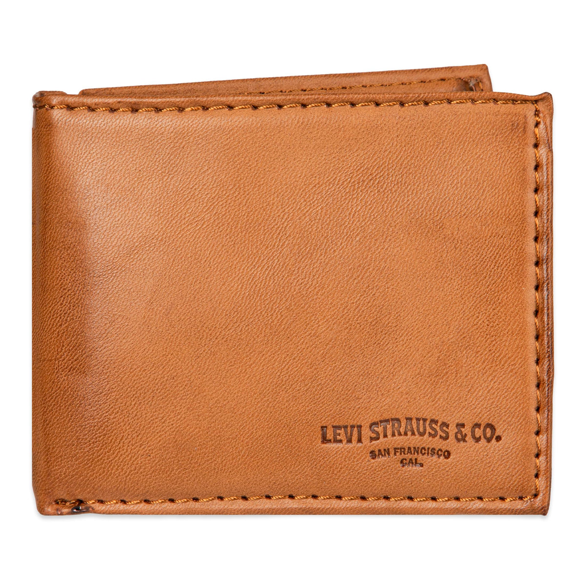 Levi's Men's RFID Extra Capacity Slim Bifold Wallet with Multiple Card Slots
