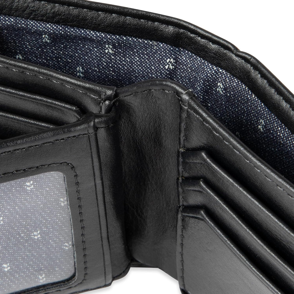 Levi's Men's RFID Extra Capacity Slim Bifold Wallet with Multiple Card Slots