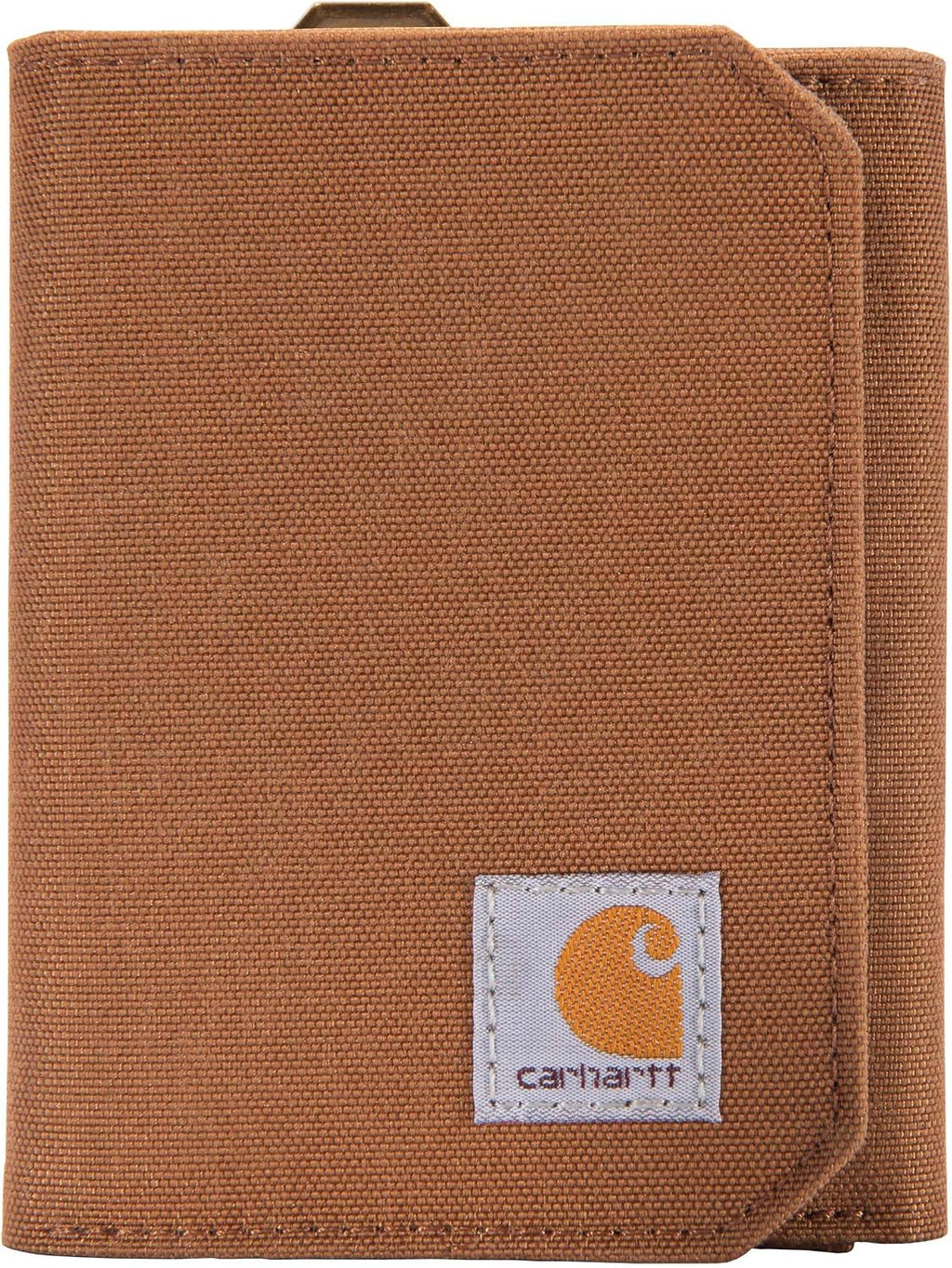 Carhartt Nylon Duck Trifold Wallet Carhartt Brown