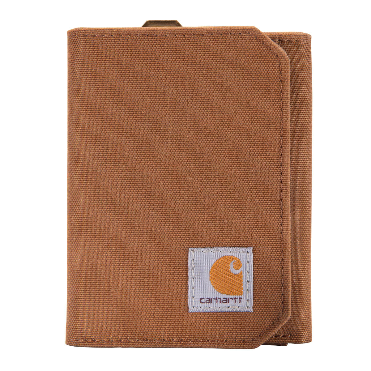 Carhartt Nylon Duck Trifold Wallet Carhartt Brown